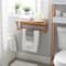 Organize It All Bamboo Wall Mounted Shelf with Towel Bar